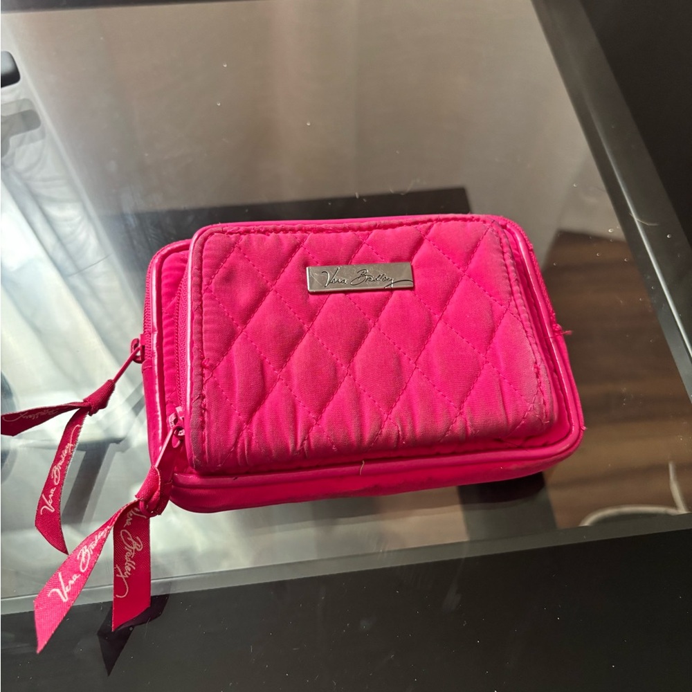 Vera Bradley Fuchsia Quilted Wallet